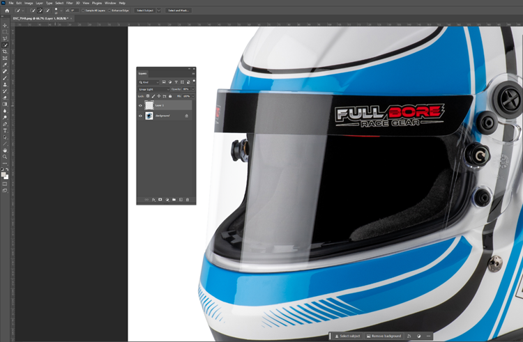 Helmet 360 Product Image Postproduction