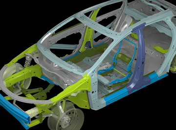 3D car model rendering by Zoom.se