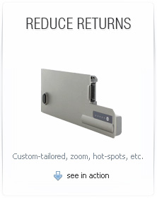 Custom built 360 product views