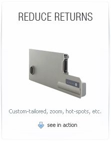 Custom built 360 product views