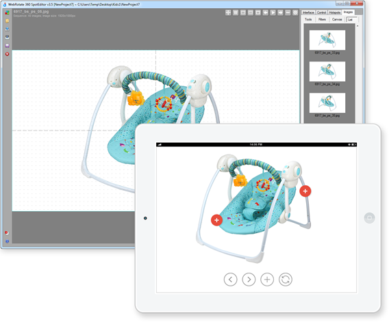 Software and plugins for 3D CAD & 360 product photography