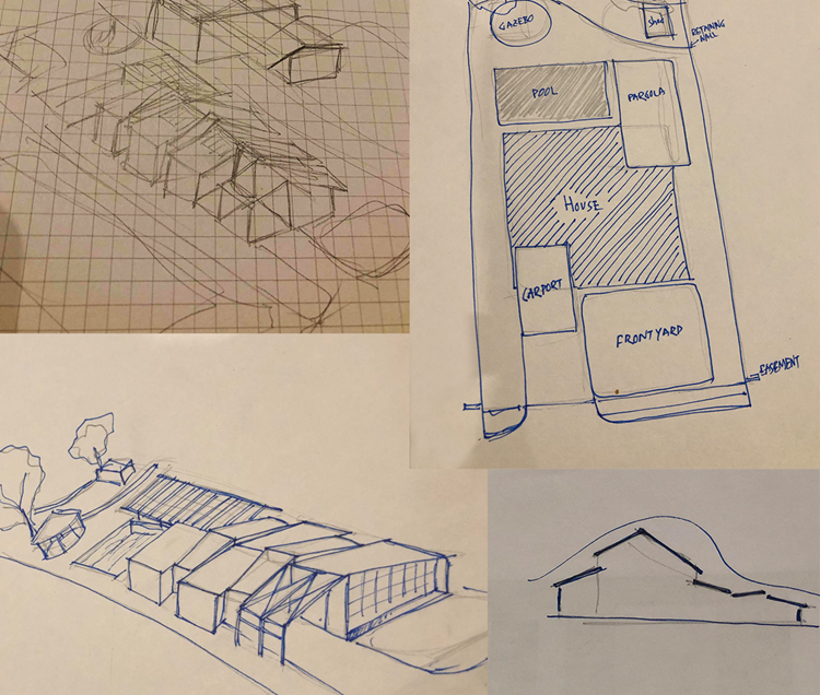 Sketching Interactive 3D House Model for Rendering in Blender