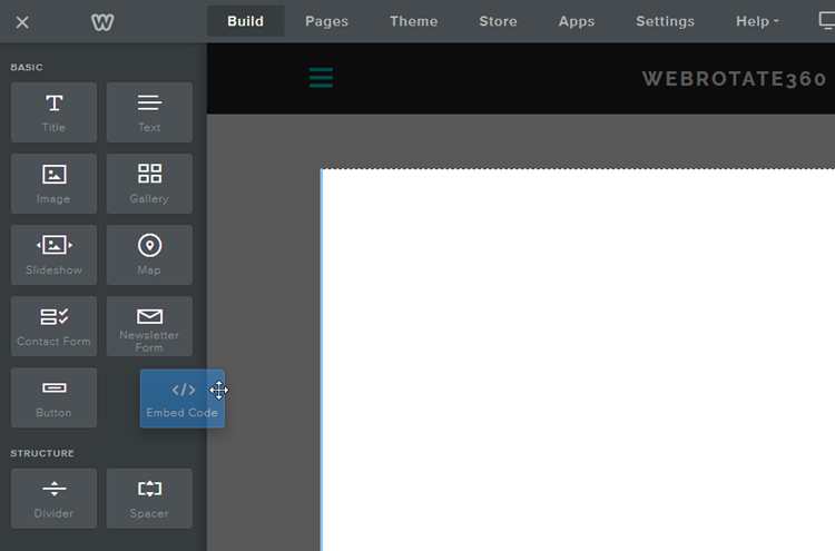 3D Product View For Weebly Embed Code