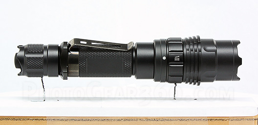 Sample 360 product photography setup using flashlights