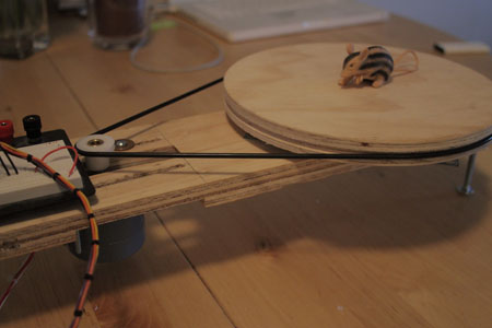 Lasercut Motorized Turntable for 360-degree Object Photography - Make